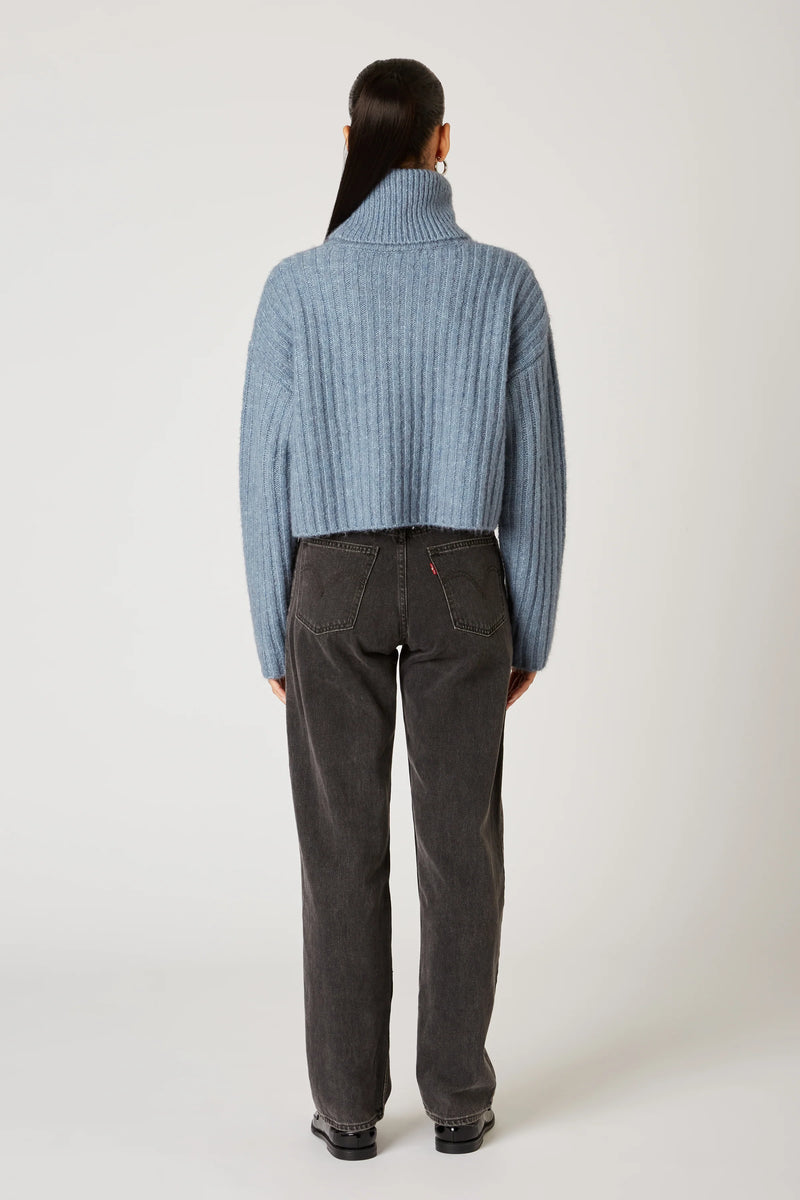 NIA Bruni Sweater Stone Blue