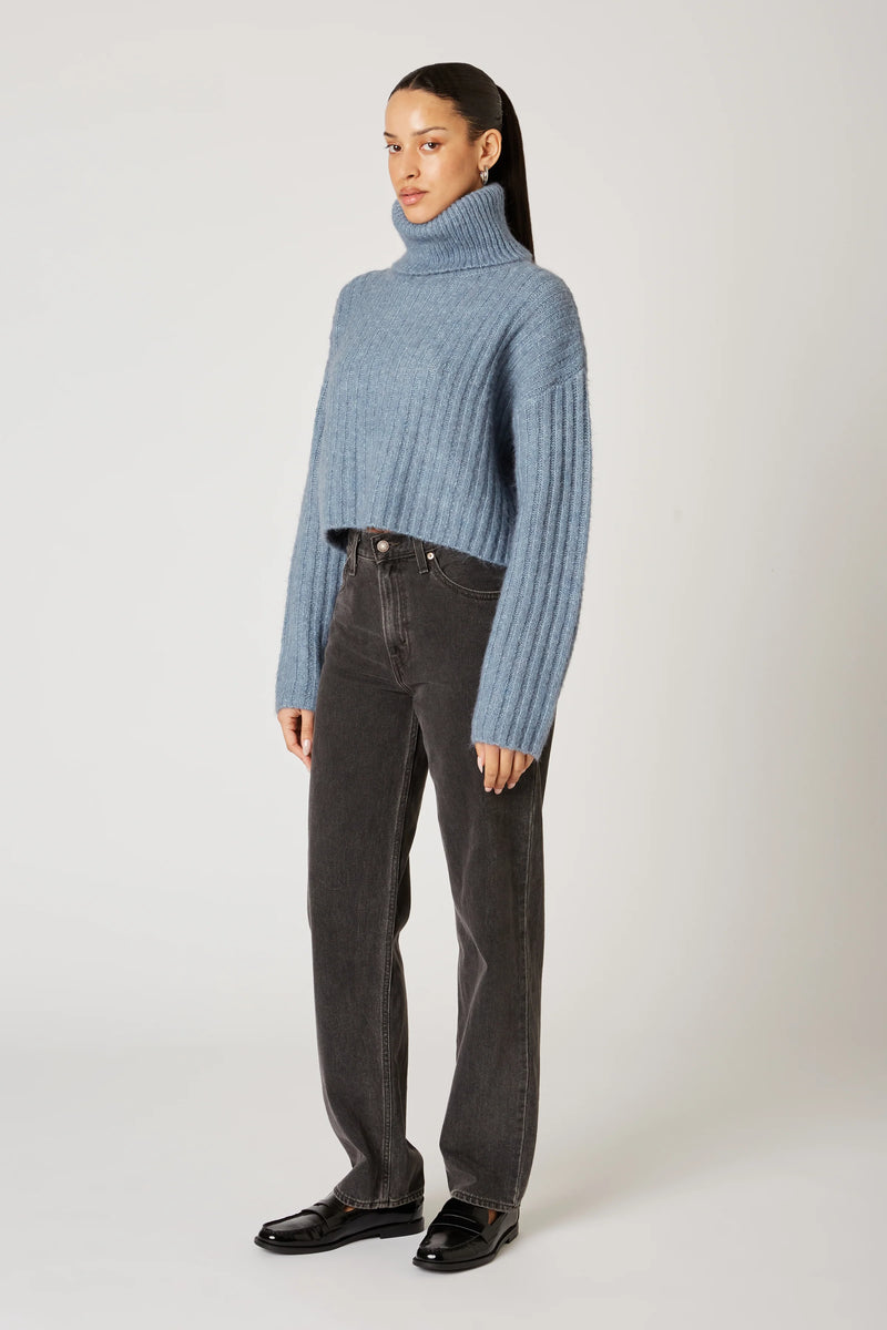 NIA Bruni Sweater Stone Blue