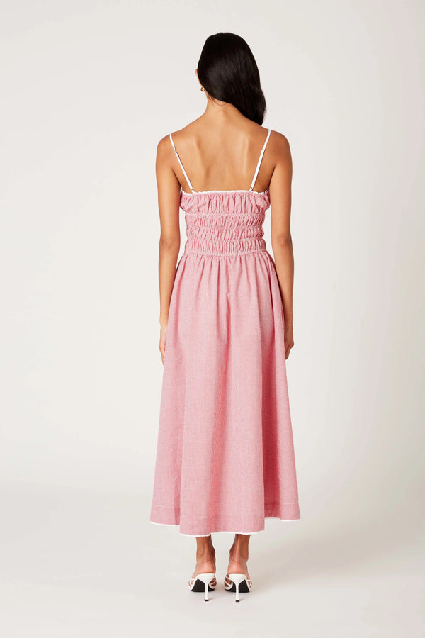 NIA Thomas Dress Red