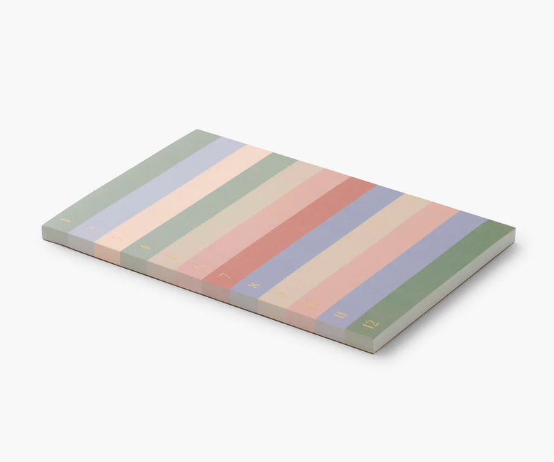 Rifle Paper Co. Muted Numbered Color Block Memo Notepad