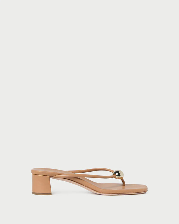 Loeffler Randall Odessa Heeled Mule W/ Hardware Dune