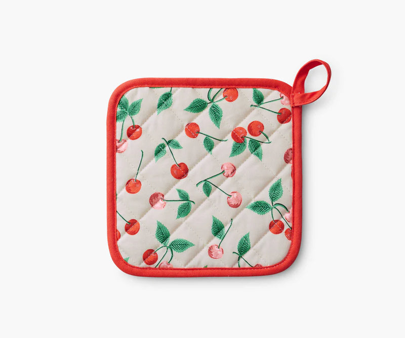 Rifle Paper Co. Cherries Pot Holder