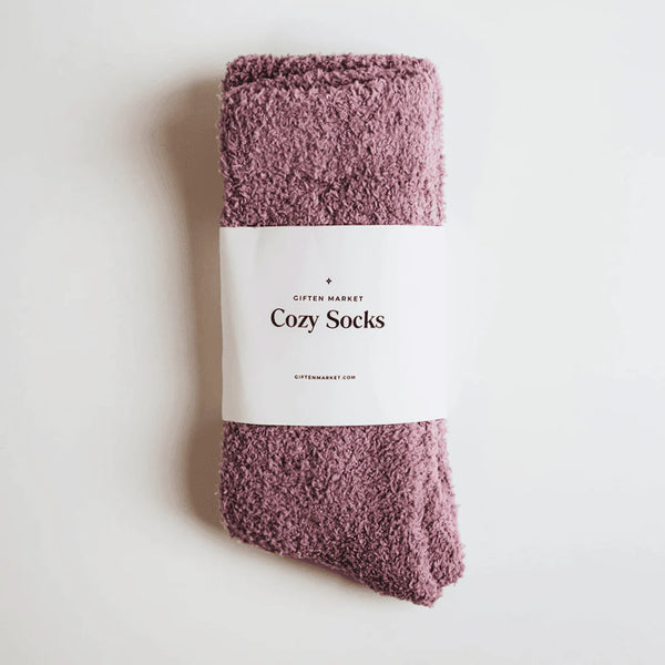 Giften Market Cozy Cloud Socks - Orchid Purple - Women's Spring Easter