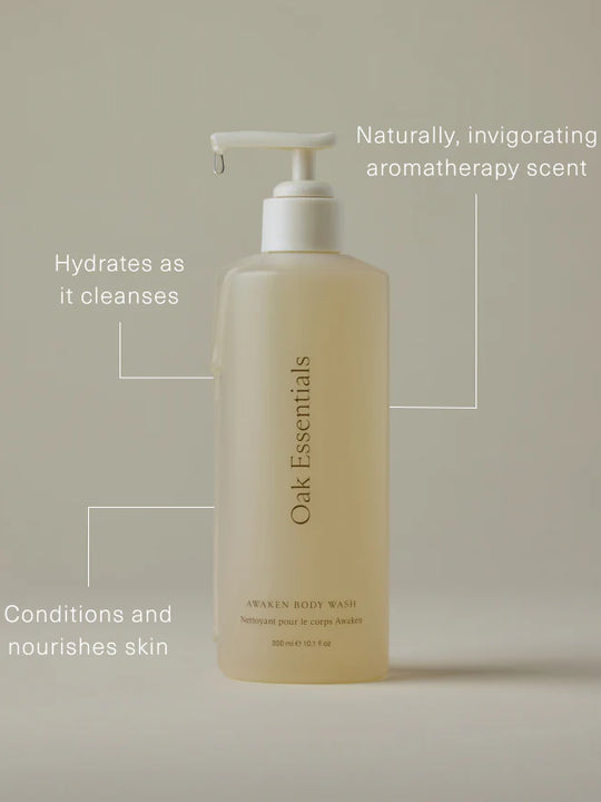 Oak Essentials Awaken Body Wash