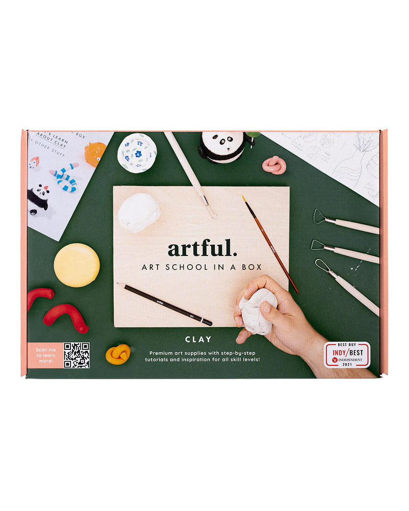 Ohh Deer Artful: Art School in a Box - Clay Edition