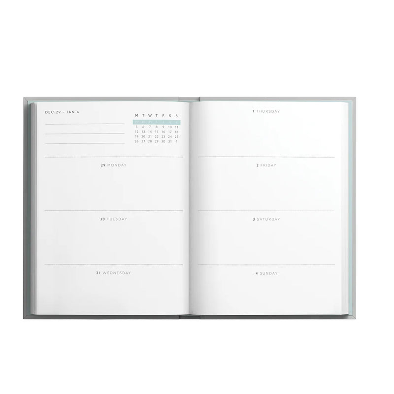 Ohh Deer 2026 Candy Stripe Diary (A6)