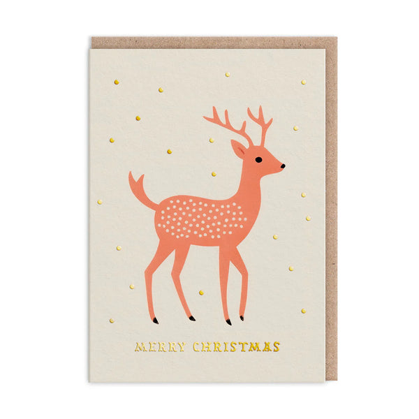 Ohh Deer Reindeer Christmas Icons Card