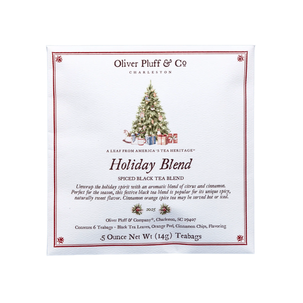 Oliver Pluff + Co Holiday Blend - 6 Teabags