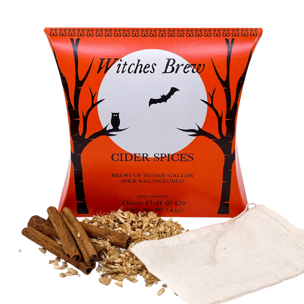 Oliver Pluff + Co Witch's Brew Cider Spices Wassail - 1 Gallon Package