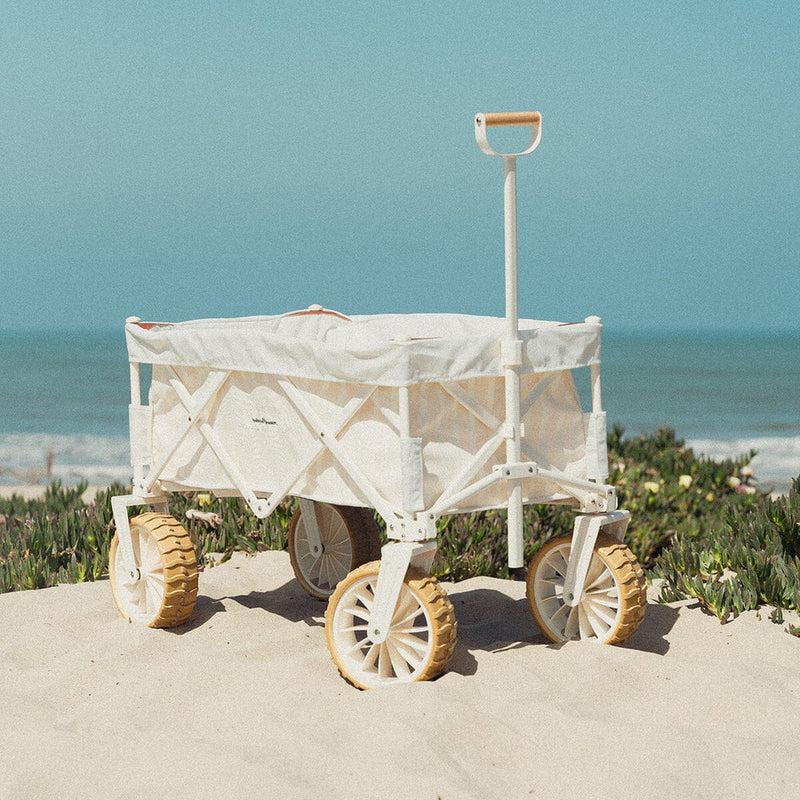 Business & Pleasure Beach Cart - Monaco Natural Stripe