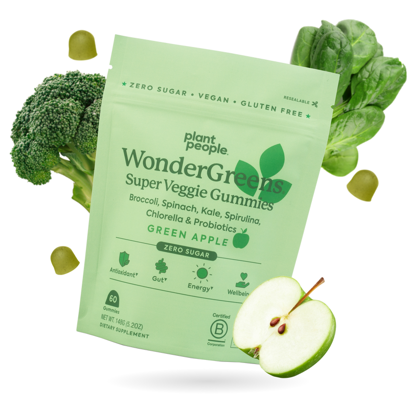 Plant People  WonderGreens Veggie Gummies - Grab N' Go