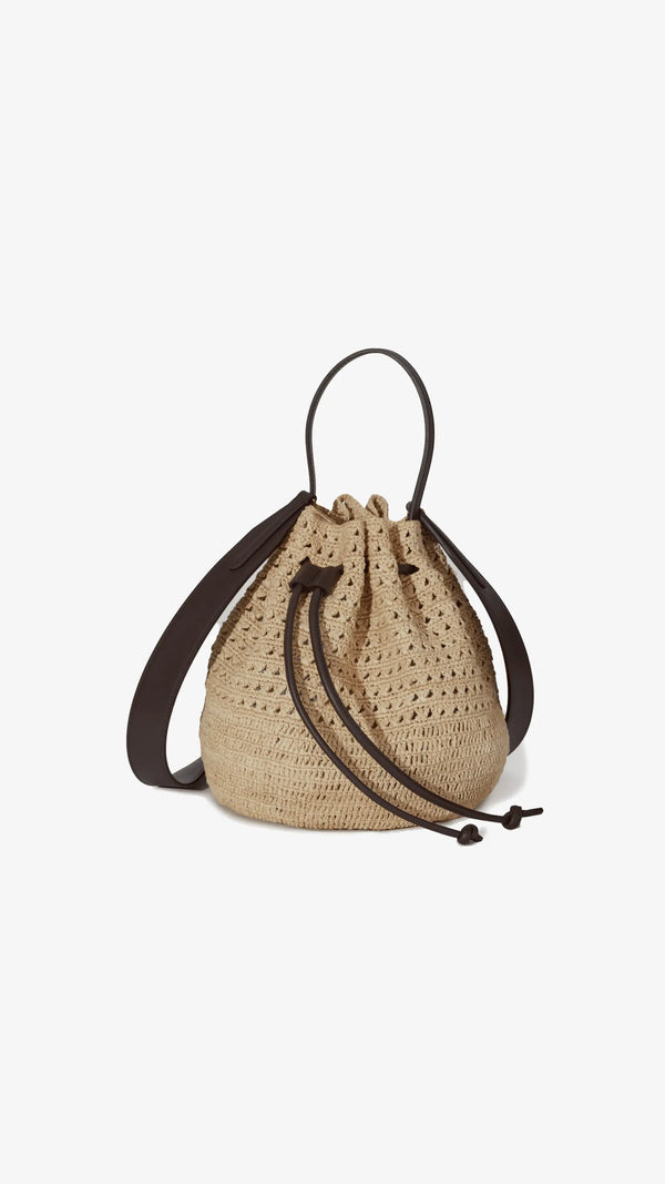 Janessa Leone Cami Bag Dark Brown