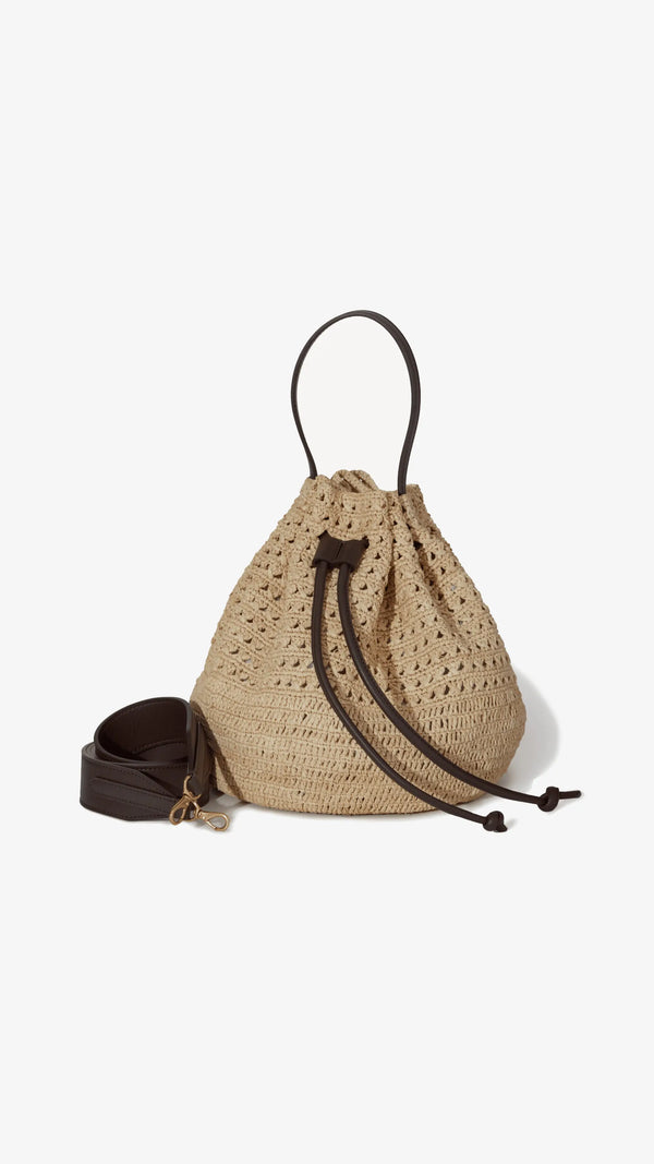 Janessa Leone Cami Bag Dark Brown