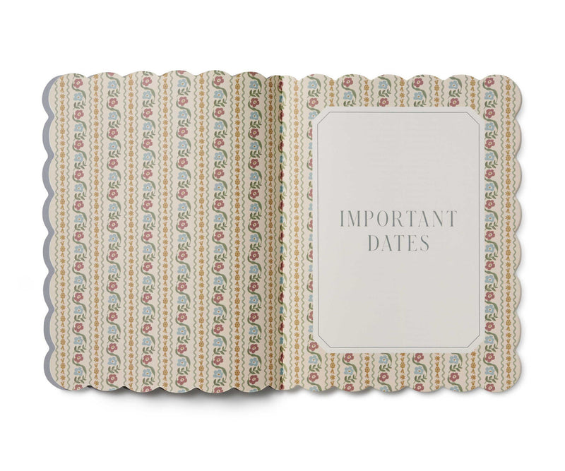 Rifle Paper Co. 2026 Delphine 12-Month Academic Appointment Notebook