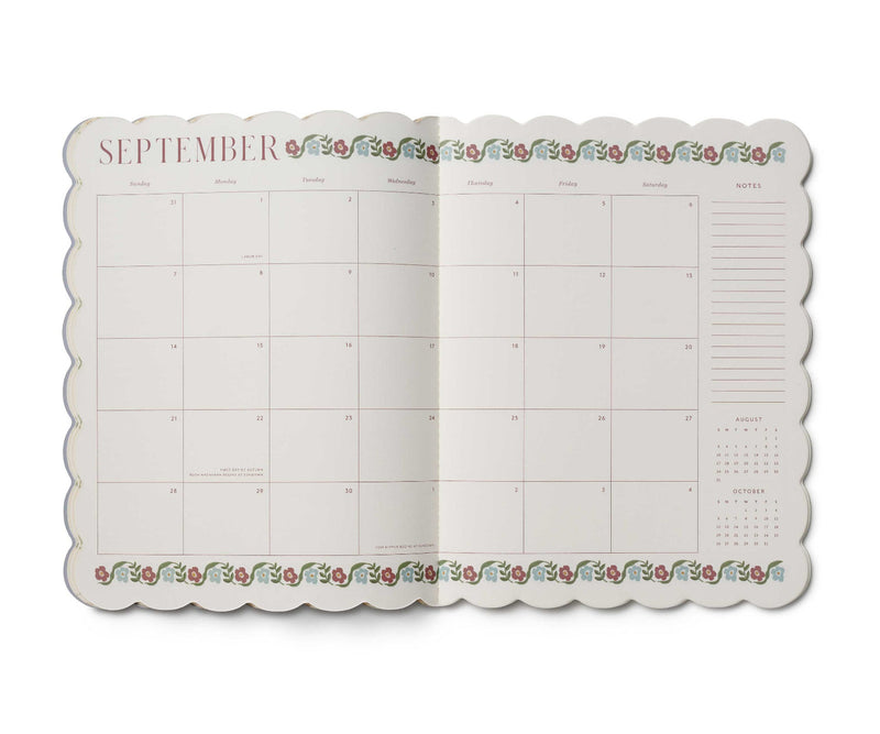 Rifle Paper Co. 2026 Delphine 12-Month Academic Appointment Notebook