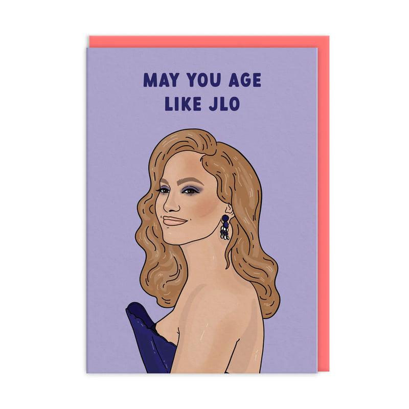 Ohh Deer May You Age Like JLO Birthday Card