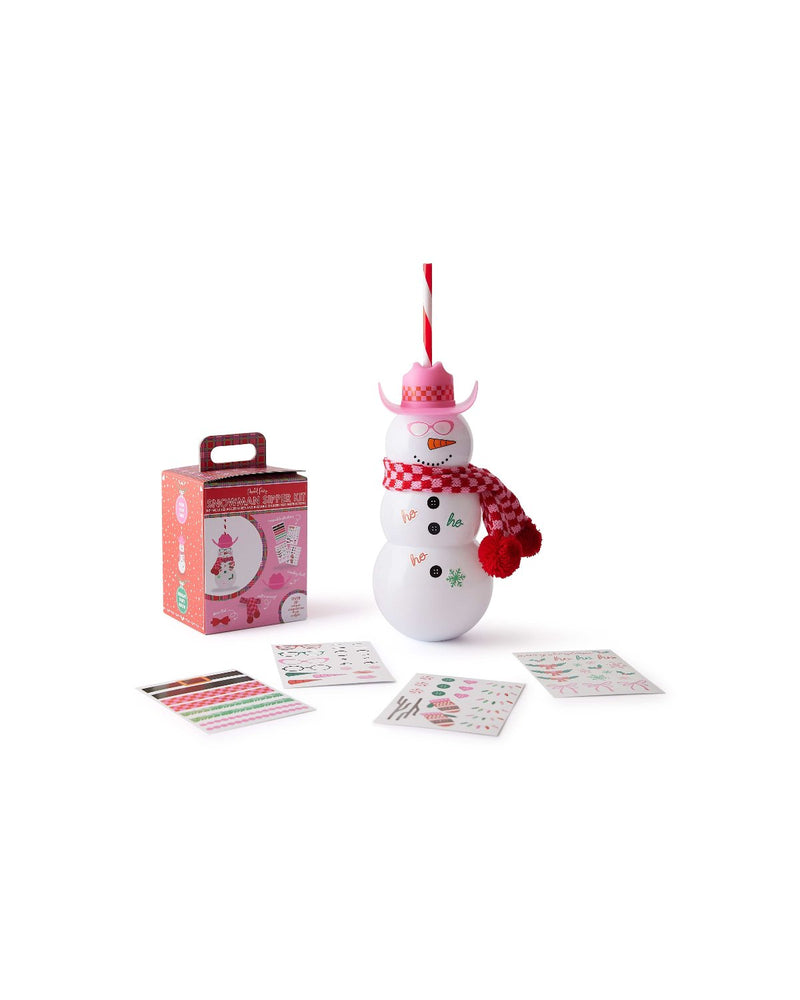 Packed Party Snowman Sipper Accessory Bundle