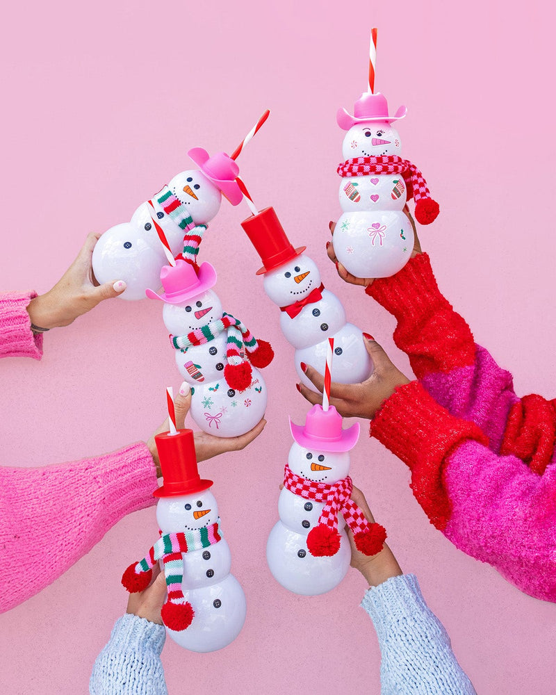 Packed Party Snowman Sipper Accessory Bundle