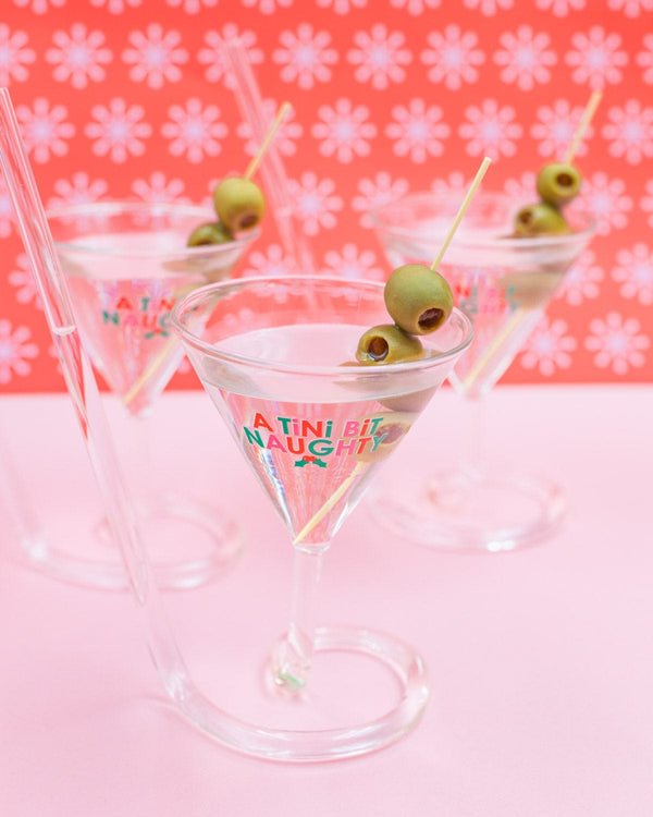 Packed Party A Tini Bit Naughty Martini Glass