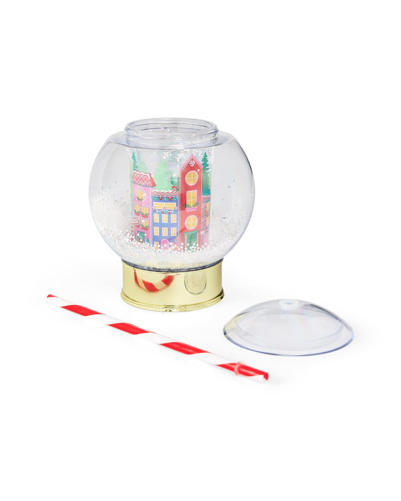 Packed Party Village Snow Globe Sipper