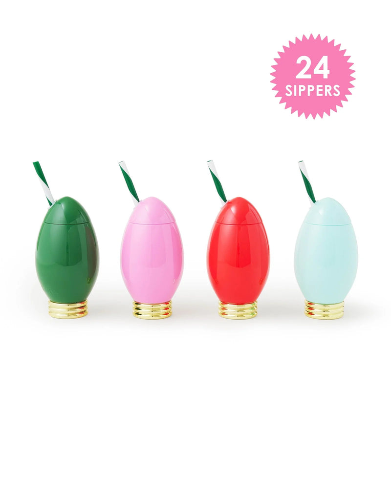 Packed Party Extra Bright Mini Light Sippers Set of 4