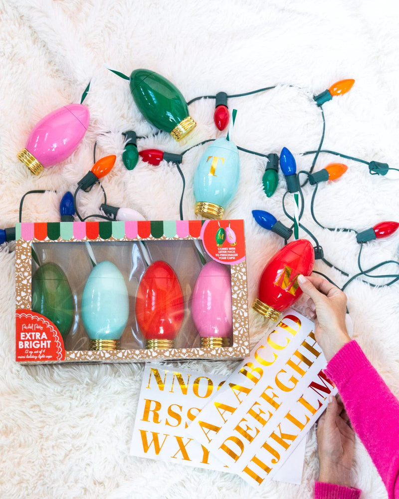 Packed Party Extra Bright Mini Light Sippers Set of 4