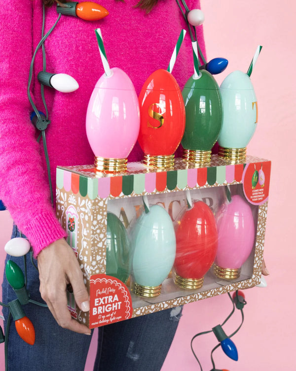 Packed Party Extra Bright Mini Light Sippers Set of 4