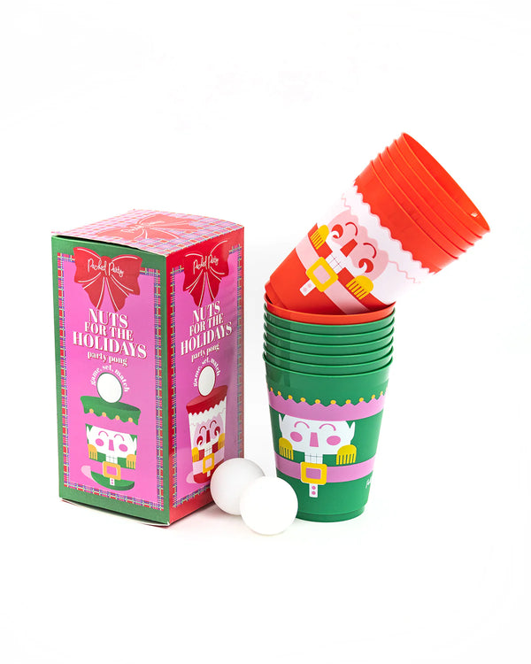 Packed Party Nuts For The Holidays Pong Set