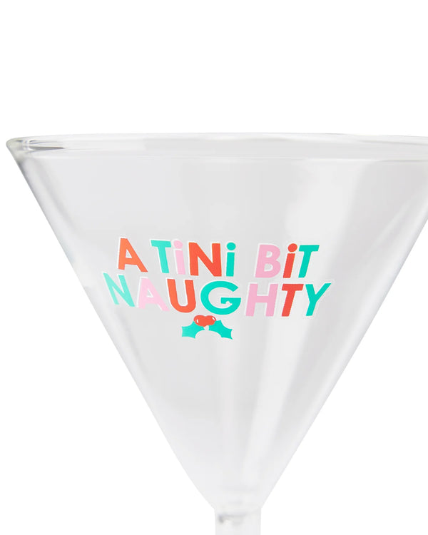 Packed Party Tini Bit Naughty Martini Glass Sipper