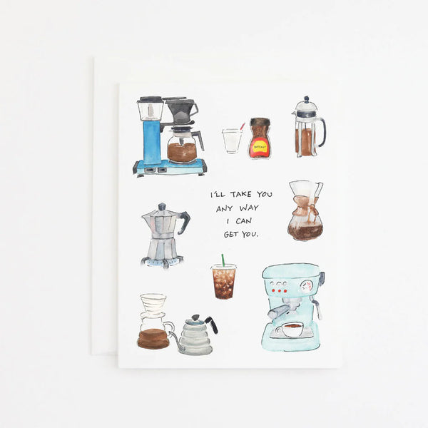 Party Sally Coffee Card