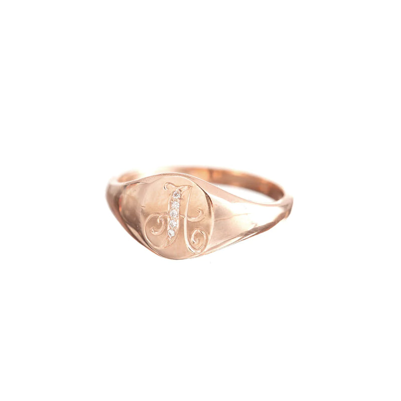 Personalize It Ariel Gordon Jewelry Classic Signet Ring