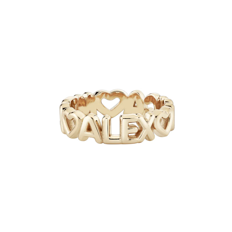 Personalize It Ariel Gordon Jewelry Helium Name It Eternity Ring (14-20 Letters)