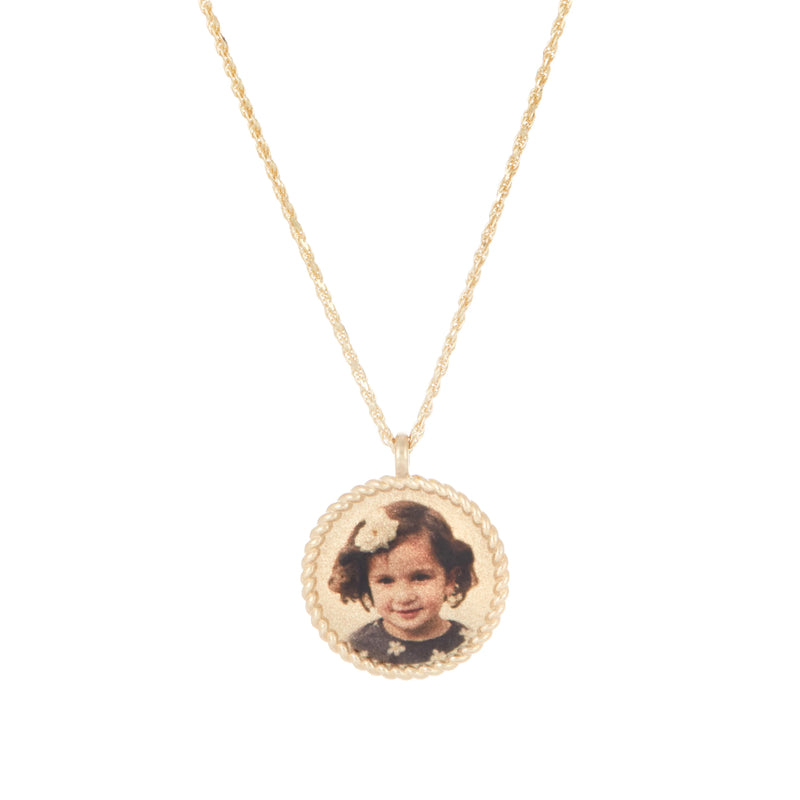 Personalize It Ariel Gordon Jewelry Imperial Portrait Pendant