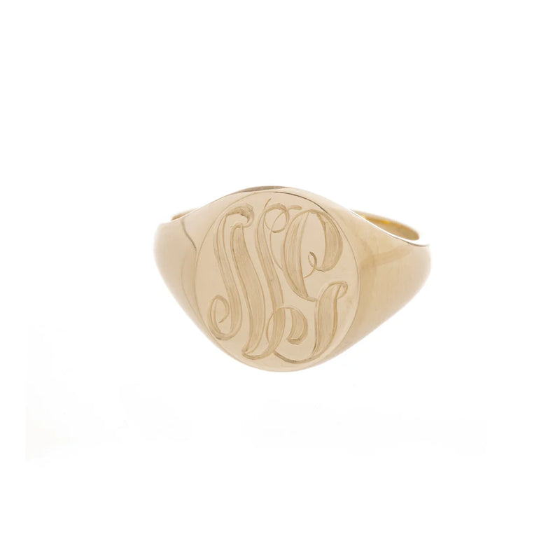 Personalize It Ariel Gordon Jewelry Jumbo Signet Ring