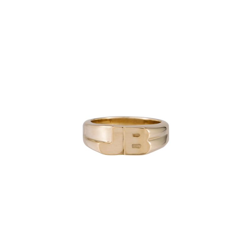Personalize It Ariel Gordon Jewelry Moniker Initial Ring