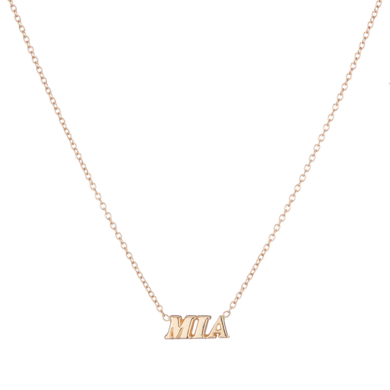 Personalize It Ariel Gordon Jewelry Name It Necklace (Up To 6 Letters)