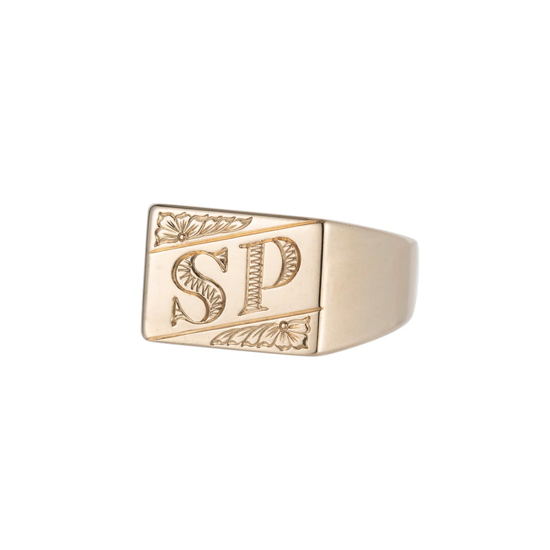Personalize It Ariel Gordon Jewelry Noble Signet Ring
