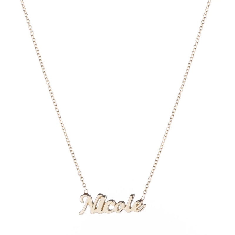 Personalize It Ariel Gordon Jewelry Script Name It Necklace (Up To 6 Letters)