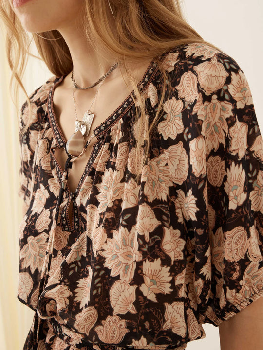 Spell Petalwood Mini Dress - Nightfall