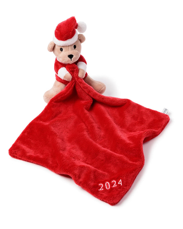 Petite Plume Christmas Bear Lovey 2024