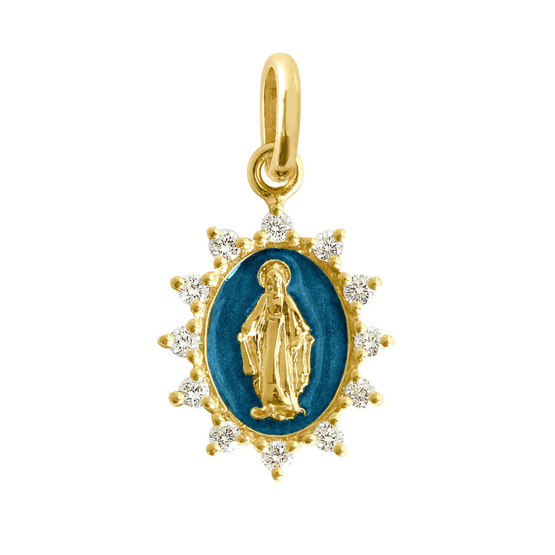 Gigi Clozeau 18K Petite Supreme Madone Pendant