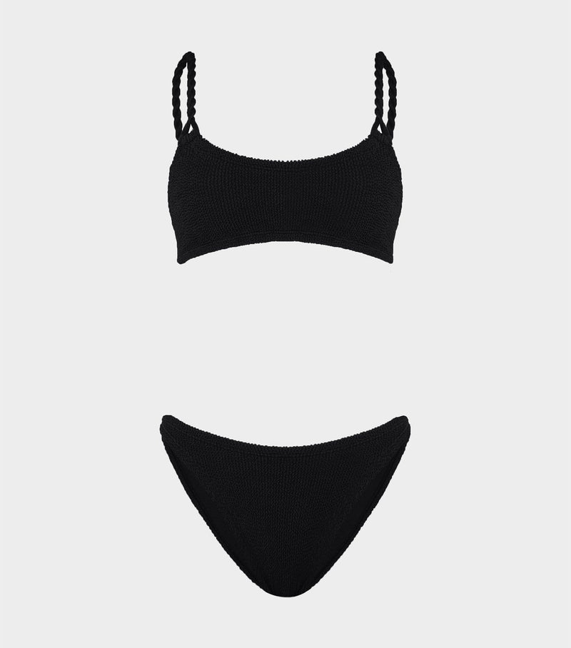 Hunza G Phoebe Bikini Black