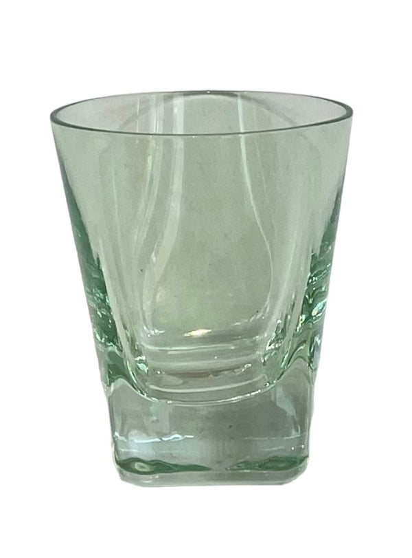 Estelle Colored Glass Shot Glasses Mint Green