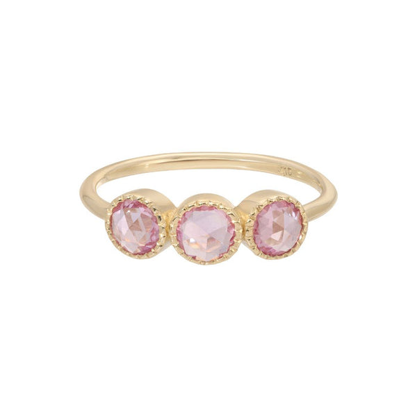 Jennie Kwon Designs Pink Sapphire Aria Ring