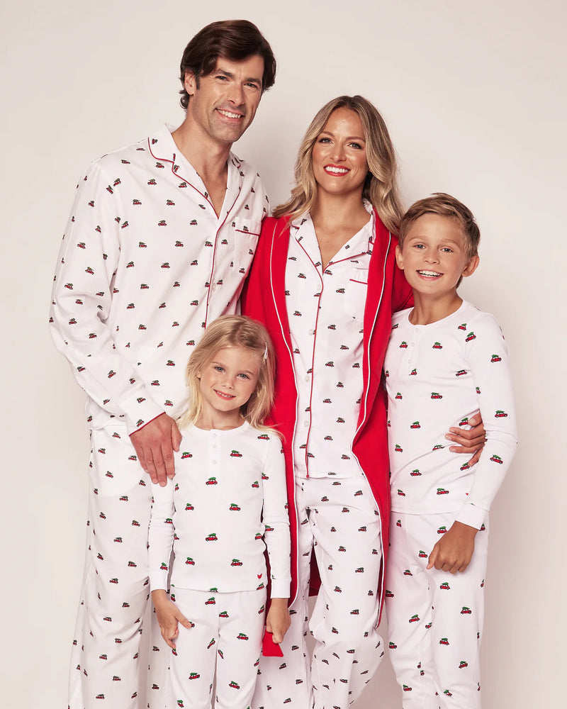 Petite Plume 100% Pima Cotton Holiday Journey Pajama