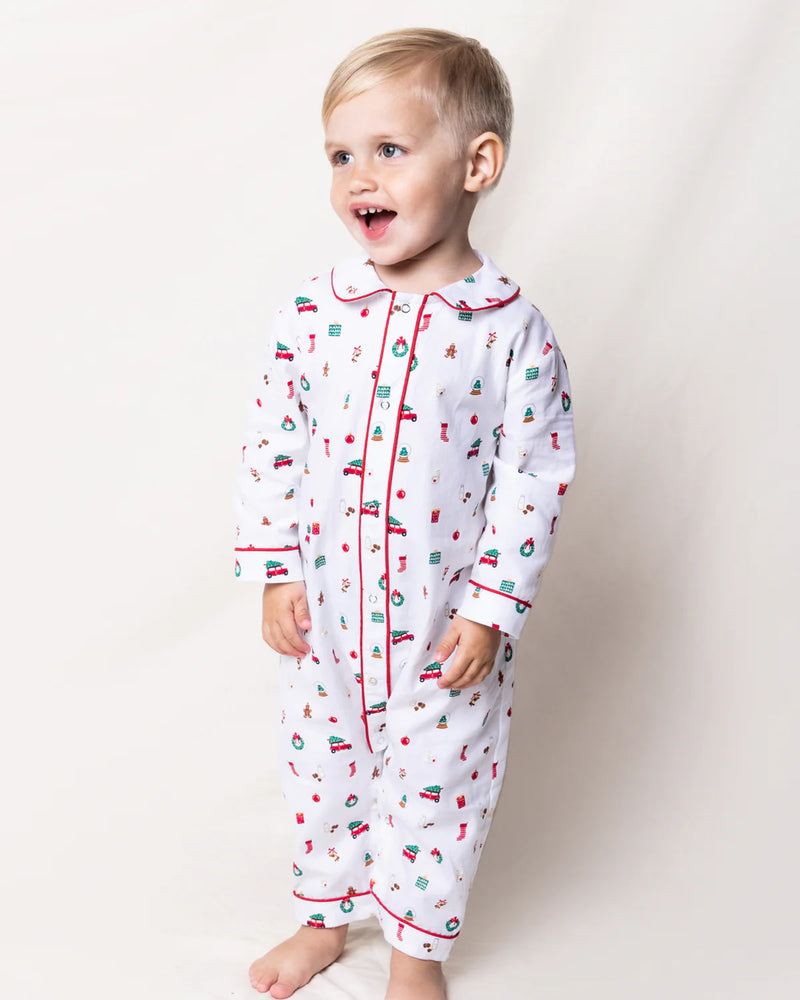 Petite Plume Winter Nostalgia Cambridge Romper