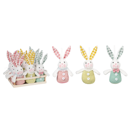 Transpac Plush Mini Sweet Bunnies