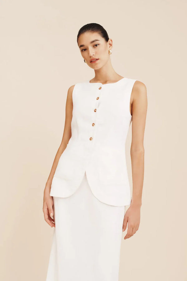 Posse Emma Vest Ivory