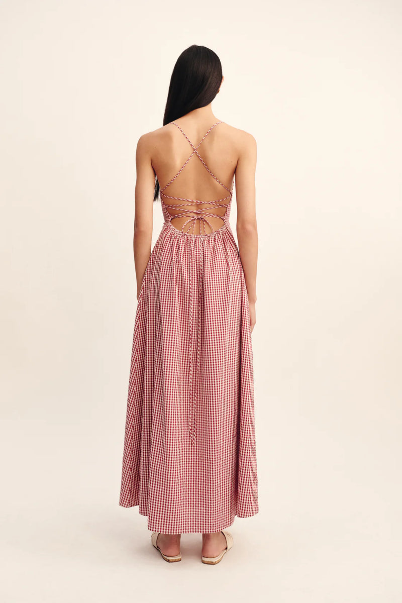 Posse Lori Dress Red Gingham