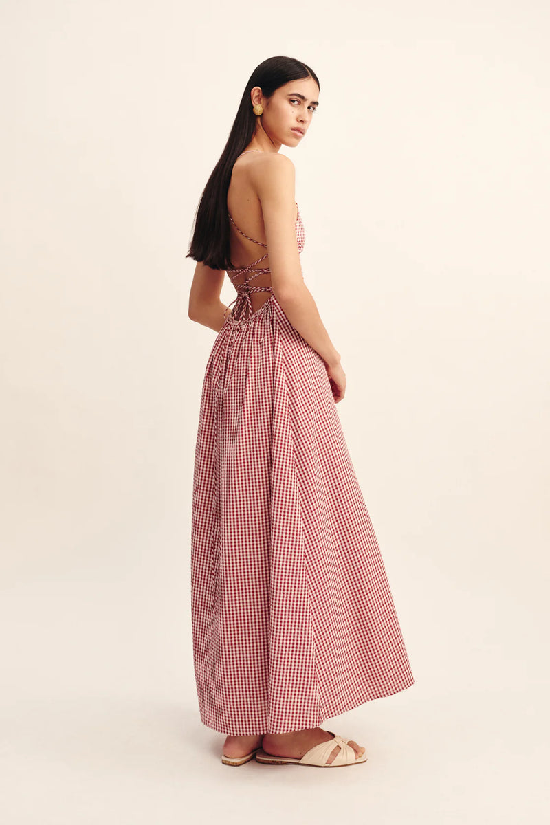 Posse Lori Dress Red Gingham